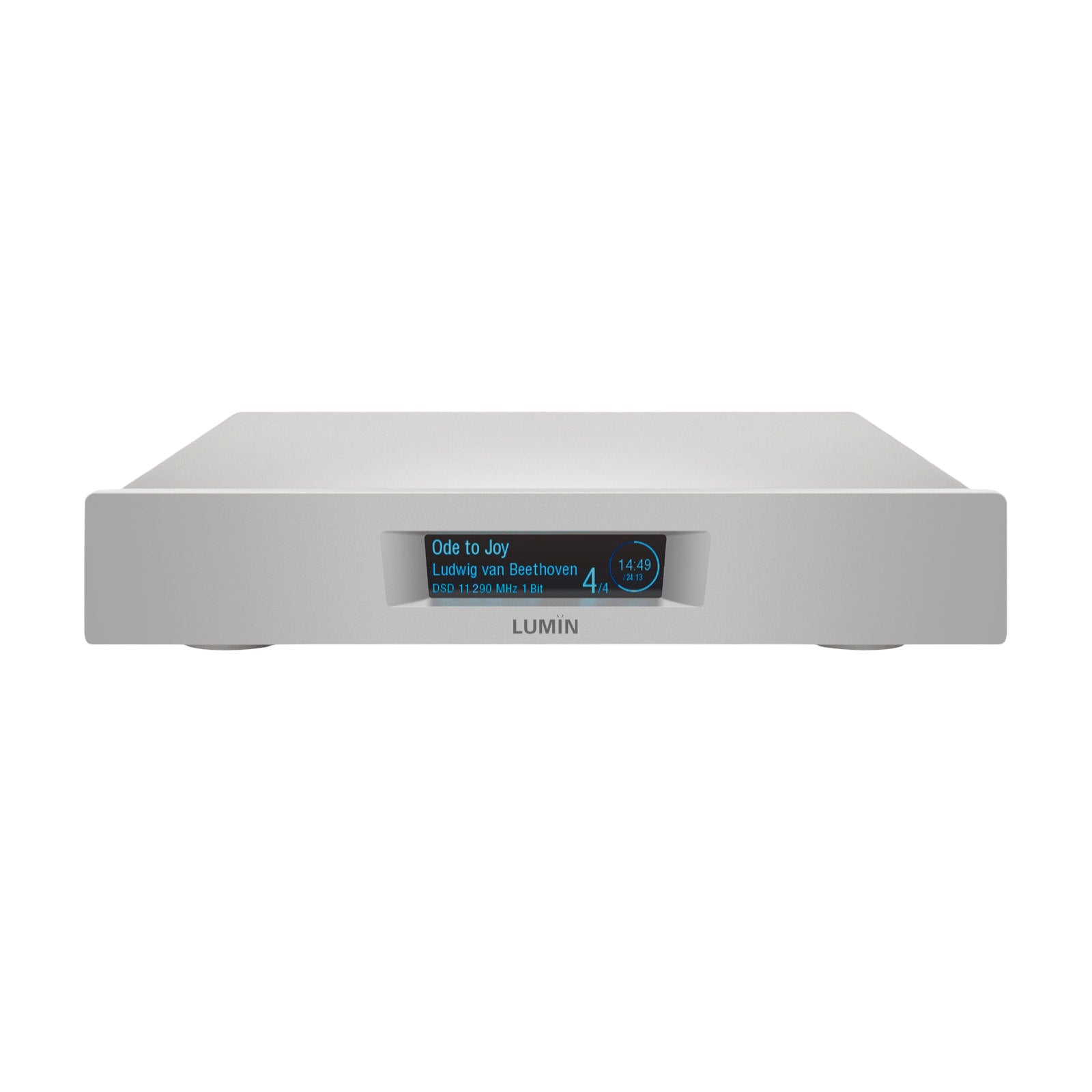 Lumin D3 - Streamer med DAC Musikstreamer Silver