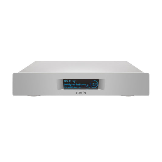 Lumin D3 - Streamer med DAC Musikstreamer Silver