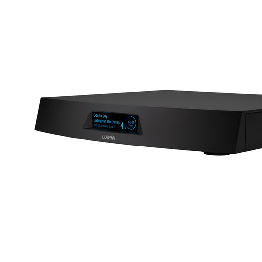 Lumin T3x - Streamer med DAC Musikstreamer Svart