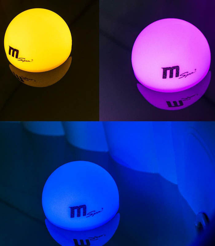 MSpa LED-Lampa flytande SPA-bad tillbehör M-Spa