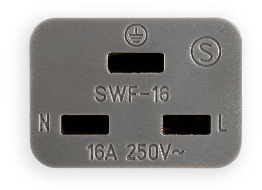 Supra LoRad 2.5 MK II CS-16-EU CEE 7/7 - IEC C19 Strömkabel IEC C19 16A