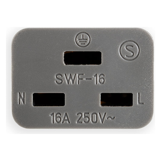 Supra LoRad 2.5 MK II CS-16-EU CEE 7/7 - (vinklad) IEC C19 Strömkabel IEC C19 16A