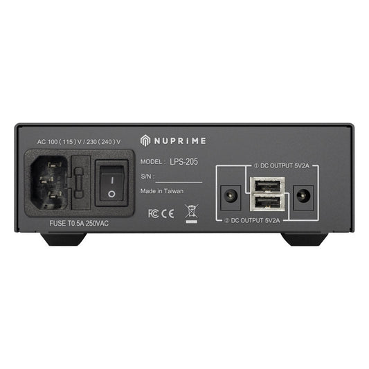 NuPrime Omnia SW-8 + LPS-205 PSU Nätverksswitch