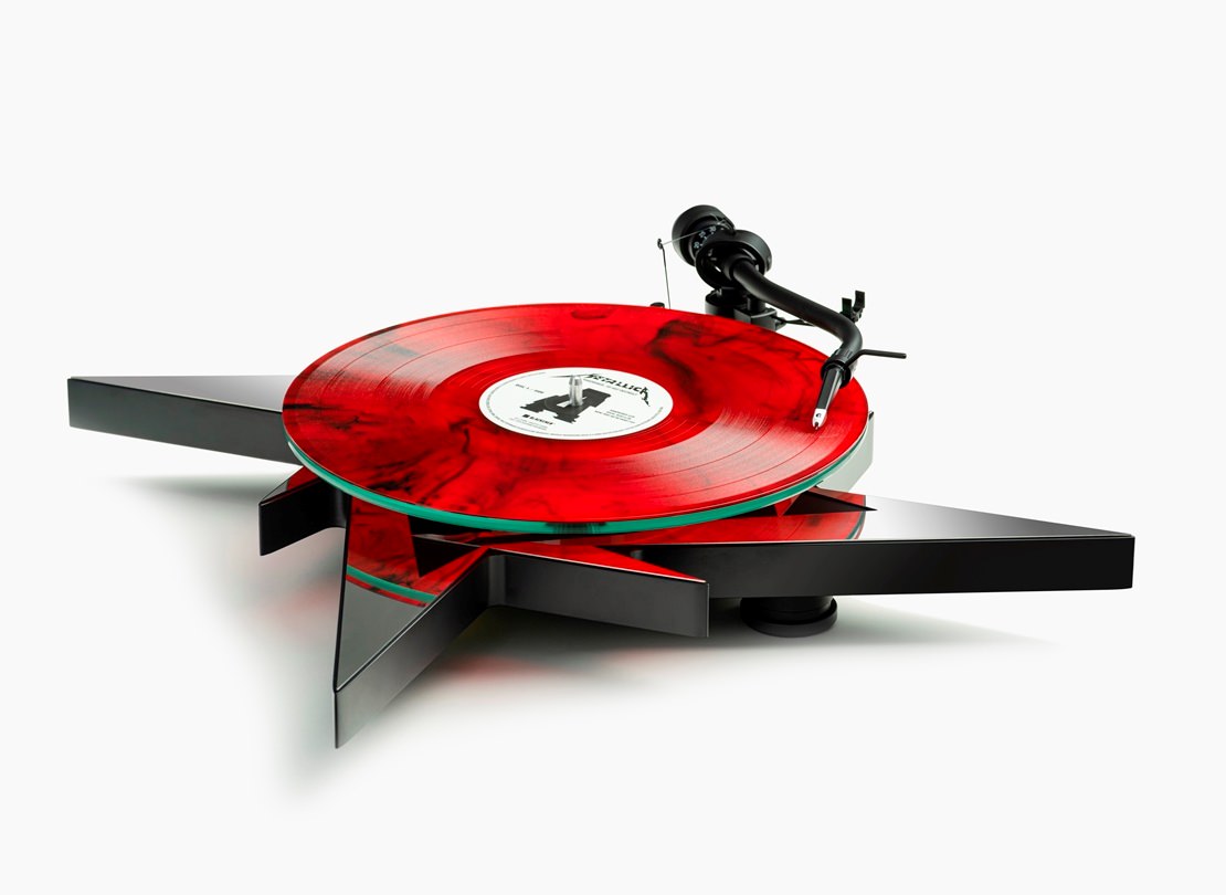 Pro-Ject Metallica Limited Edition Vinylspelare Pro-Ject