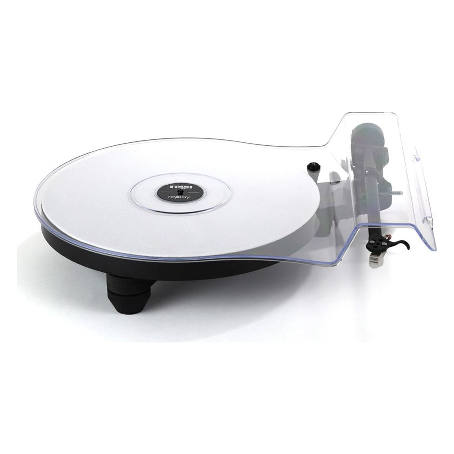 Rega Replay Matt Black - Vinylspelare Vinylspelare