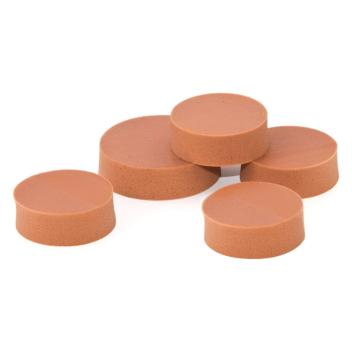 Sonic Design Dämpfötter (Isolationsfötter) för högtalare och elektronik Ljudisolerande fötter För elektronik 10-25kg 5-pack