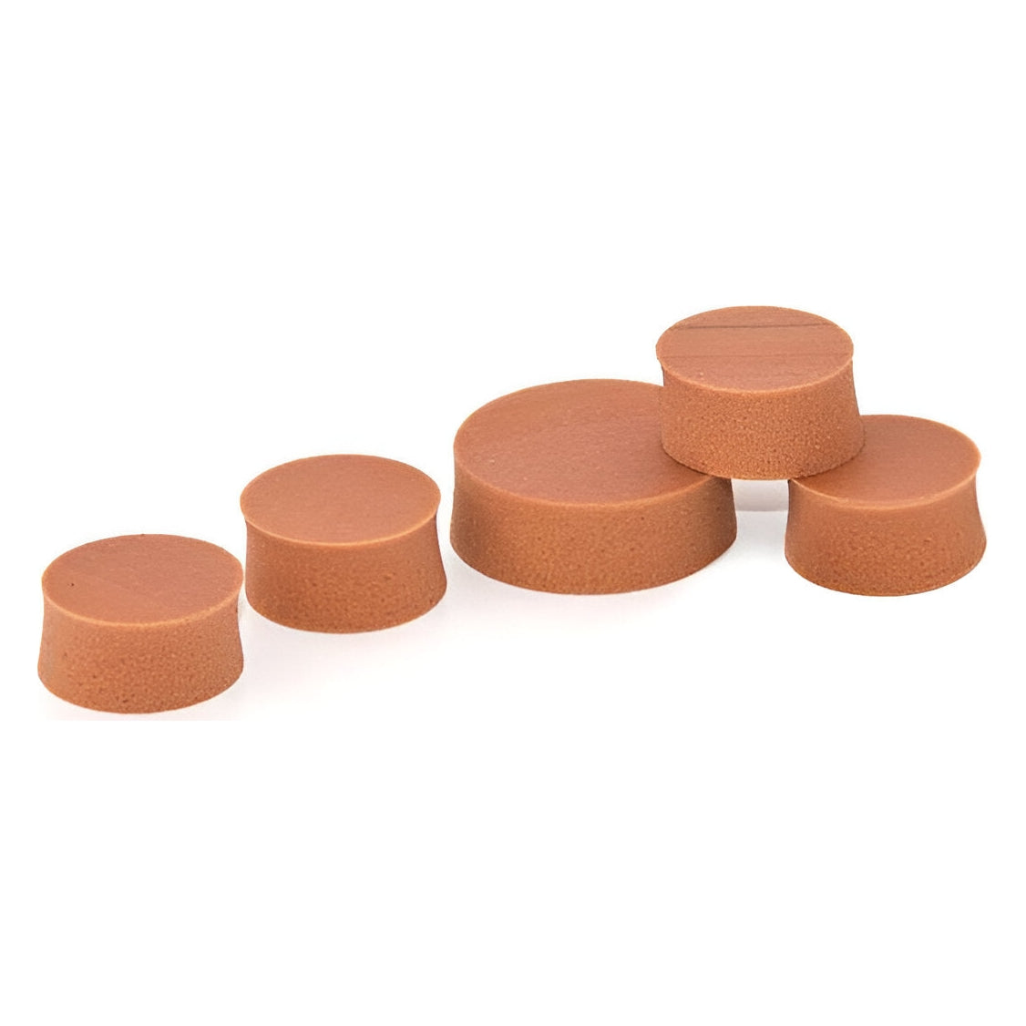 Sonic Design Dämpfötter (Isolationsfötter) för högtalare och elektronik Ljudisolerande fötter För elektronik 5-10kg 5-pack
