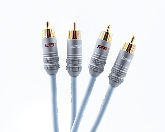Supra DAC-X 2RCA - 2RCA Analog RCA-kabel