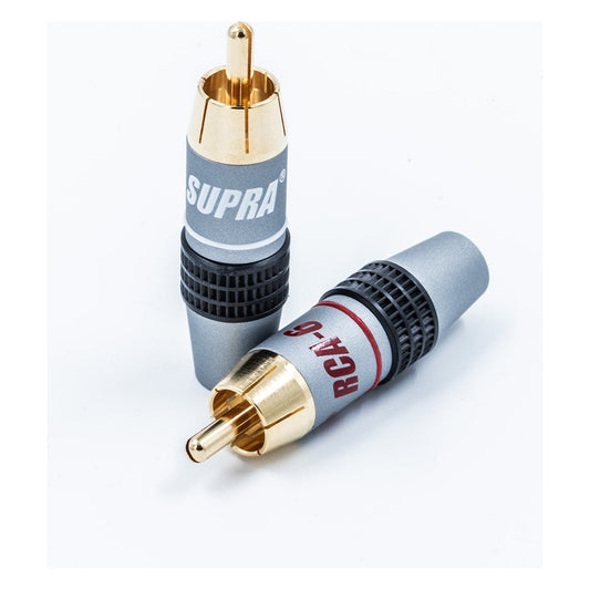 Supra RCA-6 RCA-kontakt (2-pack) RCA-kontakter