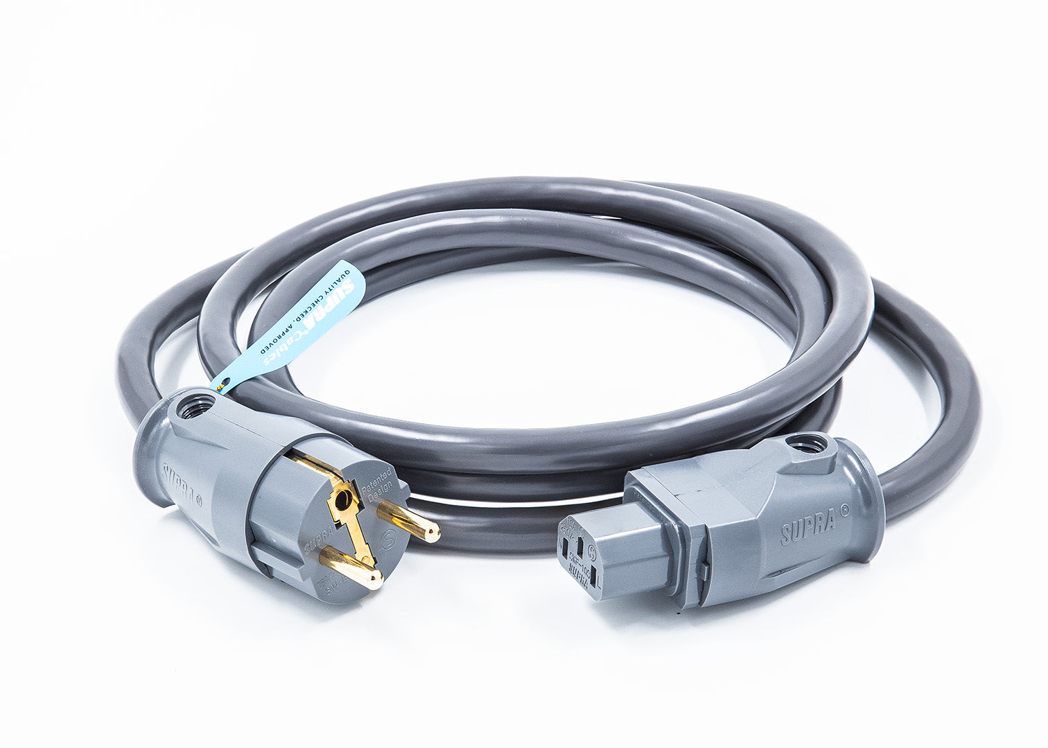 Supra Anniversary LoRad 2.5 SPC CS-EU CEE 7/7 - IEC C13 Strömkabel EU-standard
