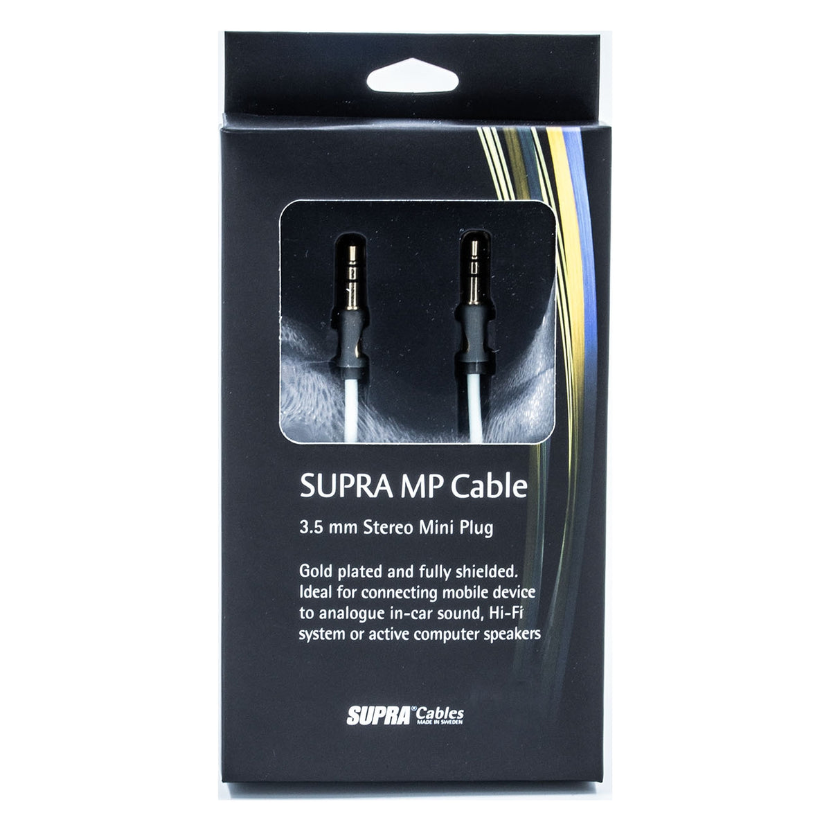 Supra MP 3.5mm - 3.5mm Ljudkabel