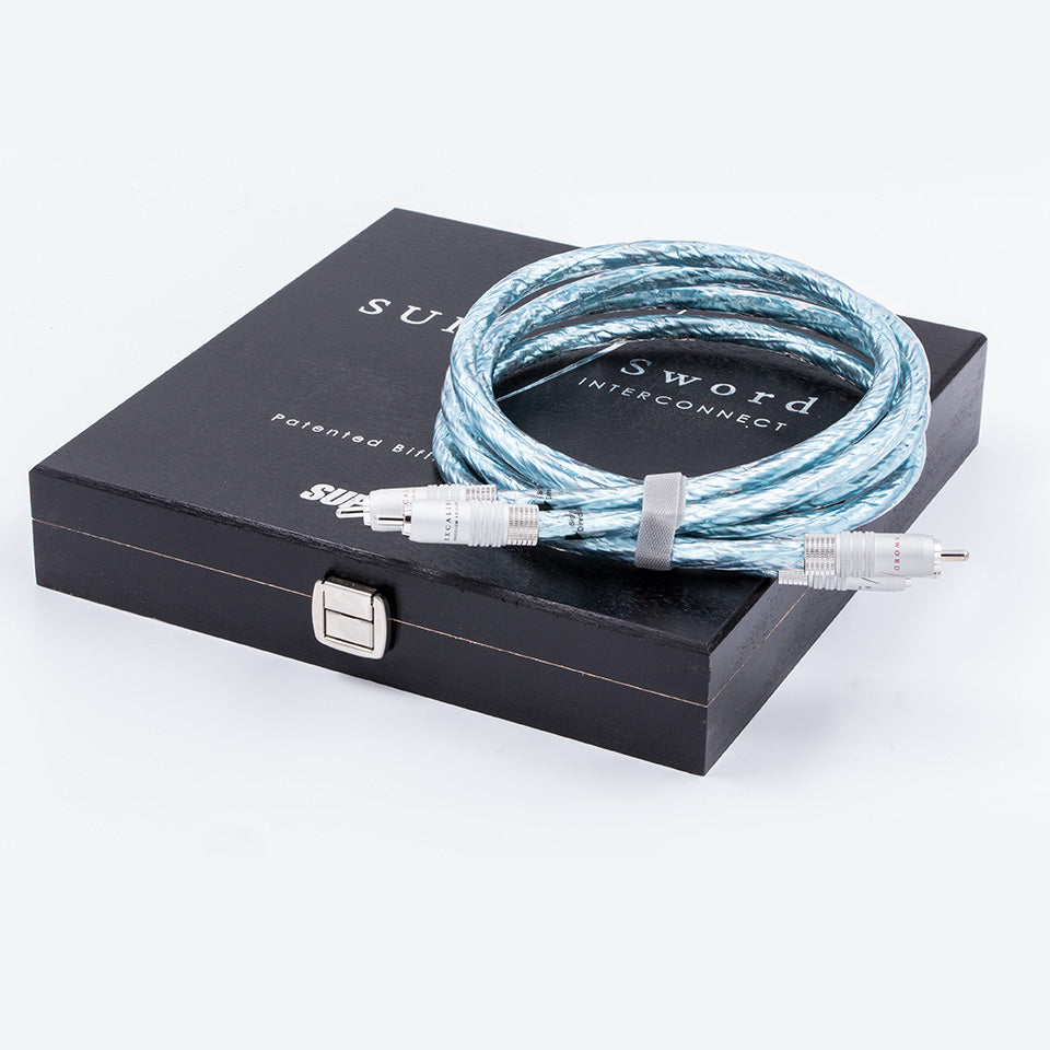 Supra Sword Excalibur ISL Rhodium Analog RCA-kabel