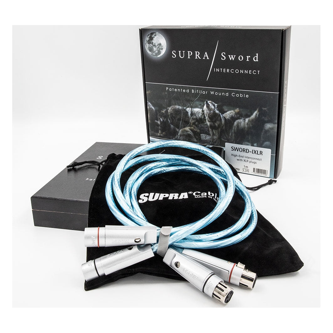 Supra Sword Excalibur IXLR Rhodium Analog XLR-kabel