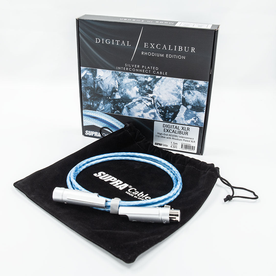 Supra Digital XLR Excalibur Rhodium Digitalkabel Supra