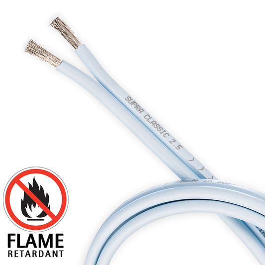 Supra Classic 2.5/H FRHF (Flamskyddad) Högtalarkabel-lösmeter