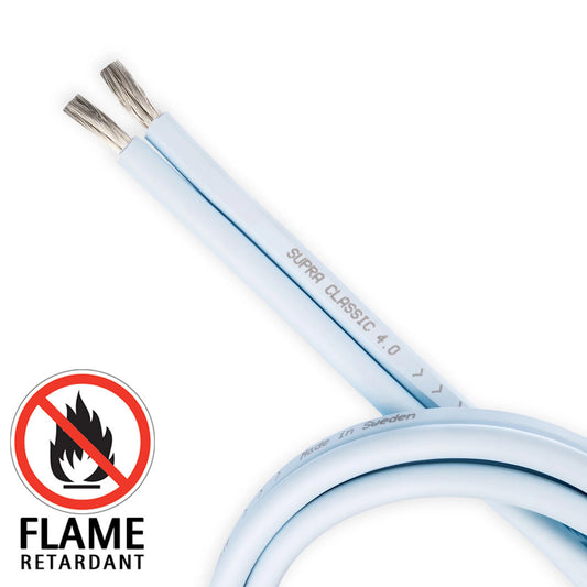Supra Classic 4.0/H FRHF (Flamskyddad) Högtalarkabel-lösmeter