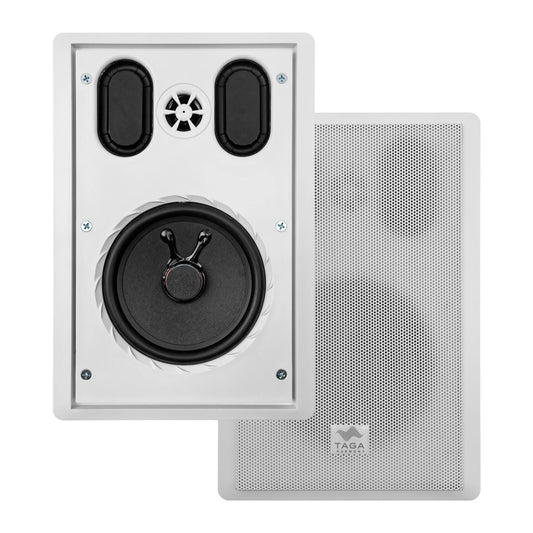 TAGA TOW-180F v.2 Vägghögtalare Vit