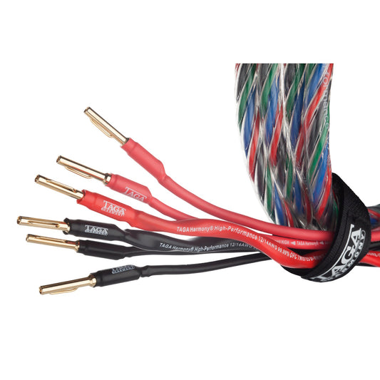 TAGA Azure 12/14 Bi-Wire (2x3m) Terminerad-högtalarkabel