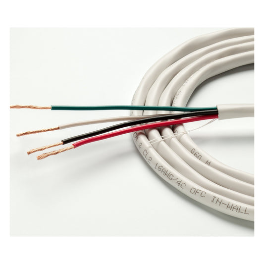 TAGA TCL-416W 4x1,5mm - Högtalarkabel installation Högtalarkabel-lösmeter