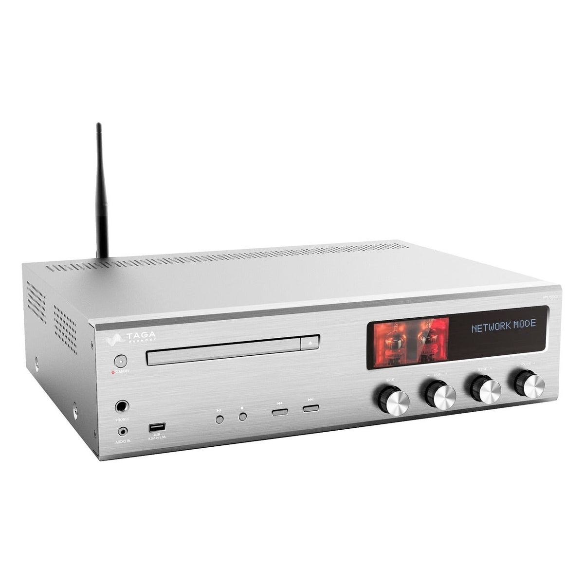 TAGA HTR-1500CD Stereoförstärkare Silver