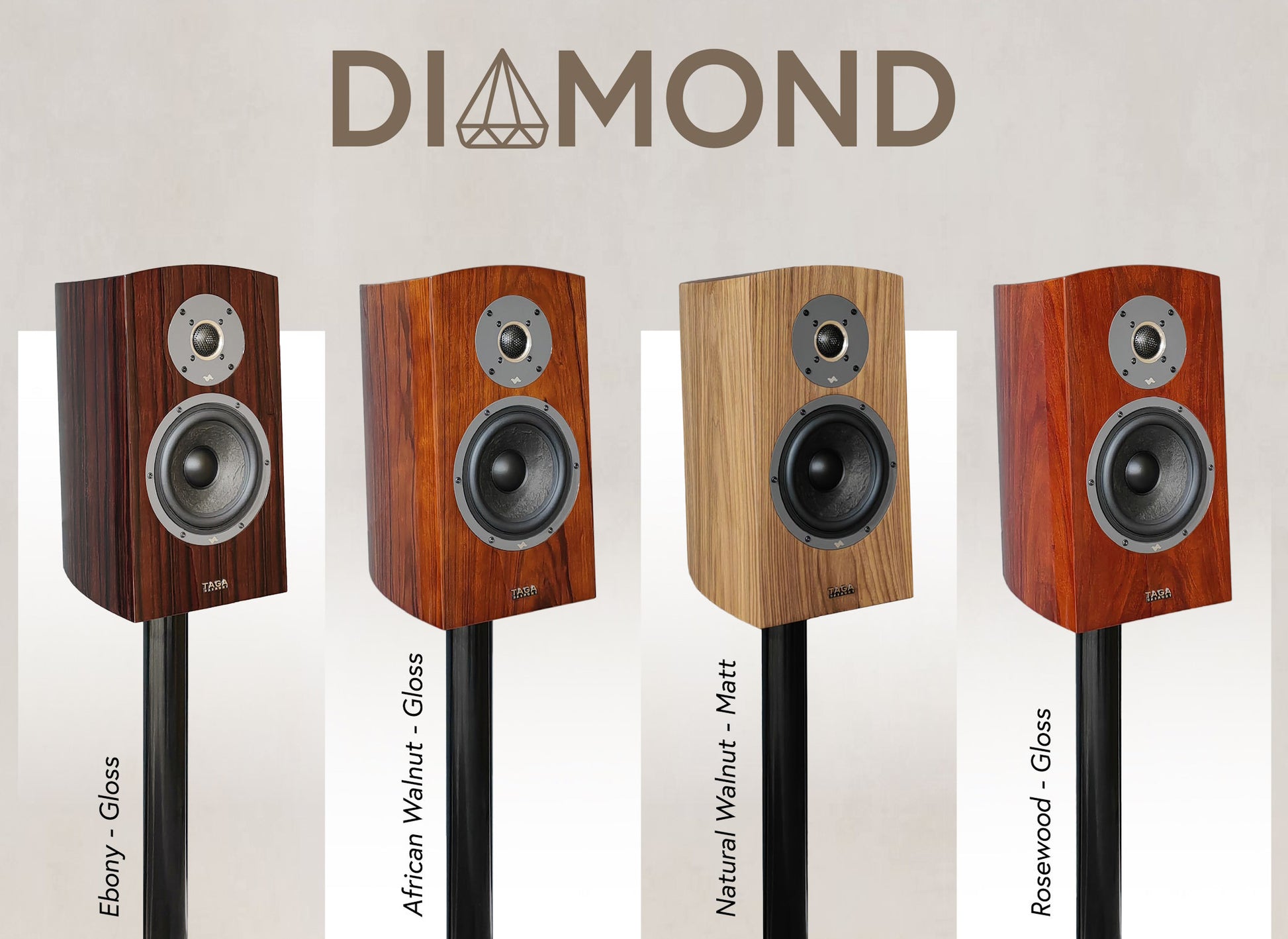 TAGA Diamond B-60 V.3 Stativhögtalare TAGA Harmony