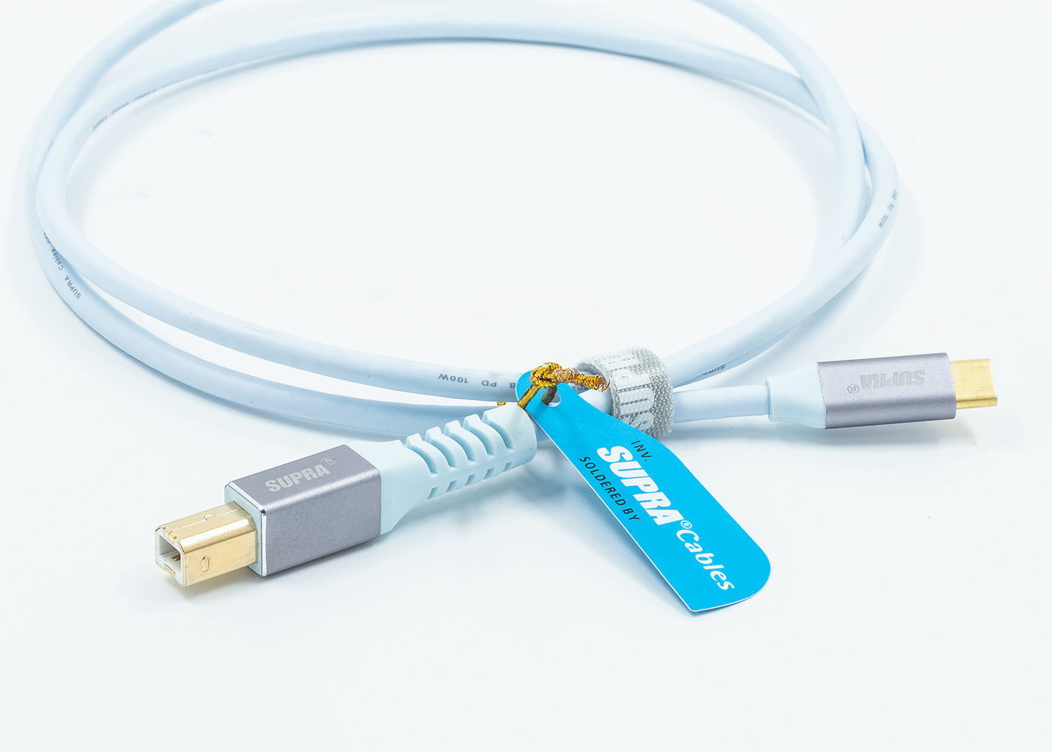 Supra USB 2.0 C-B USB-kabel Supra