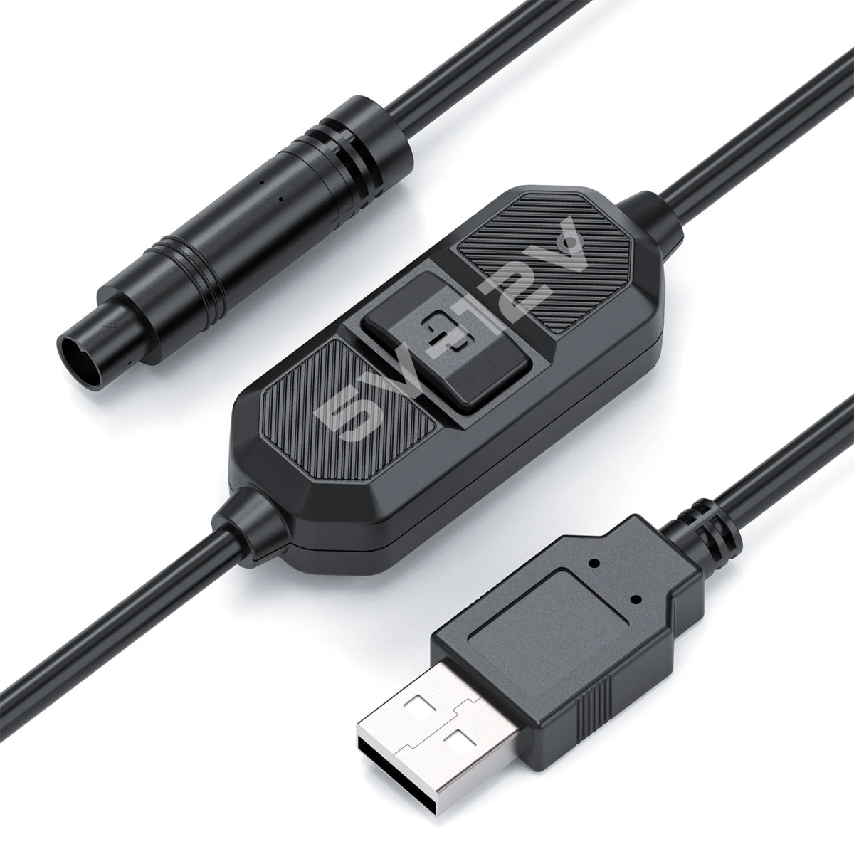 USB-laddningskabel med uppkonvertering från 5 V till 12 V – 4-polig Backkamera