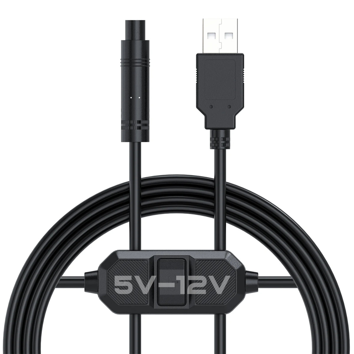 USB-laddningskabel med uppkonvertering från 5 V till 12 V – 4-polig Backkamera