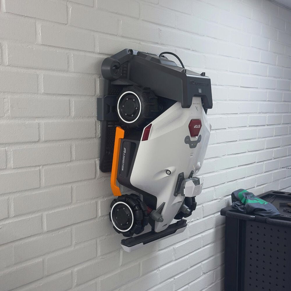 Vägghängare för Mammotion Luba 2 & 3 AWD - Vinterförvara din gräsklippare på väggen Tillbehör Robotgräsklippare Vägghängare Gräsklippare