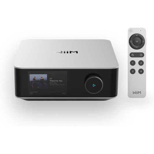 WiiM Amp Ultra Stereoförstärkare Silver