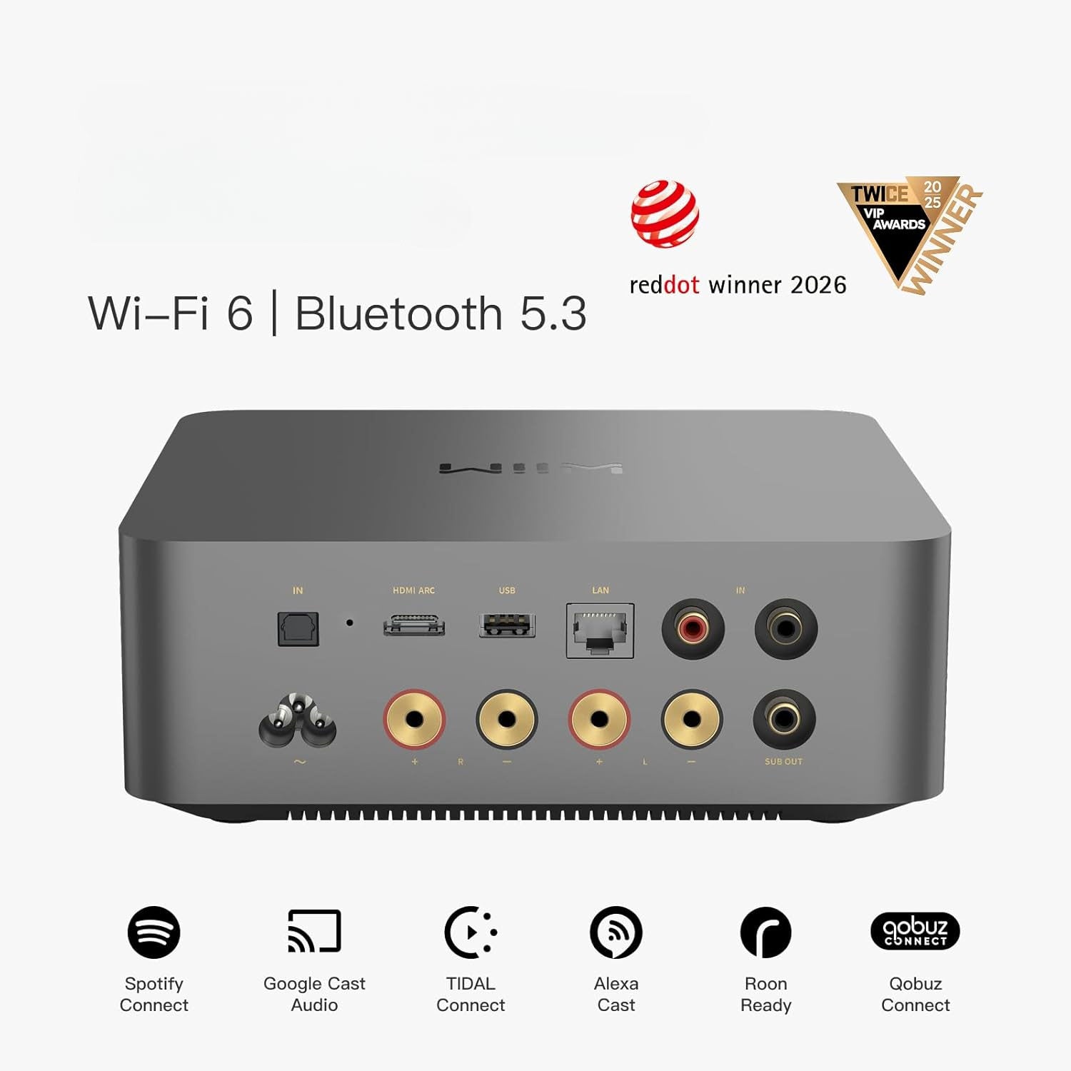 WiiM Amp Ultra Stereoförstärkare