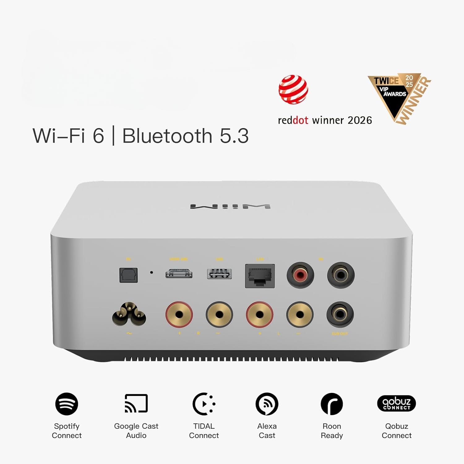 WiiM Amp Ultra Stereoförstärkare