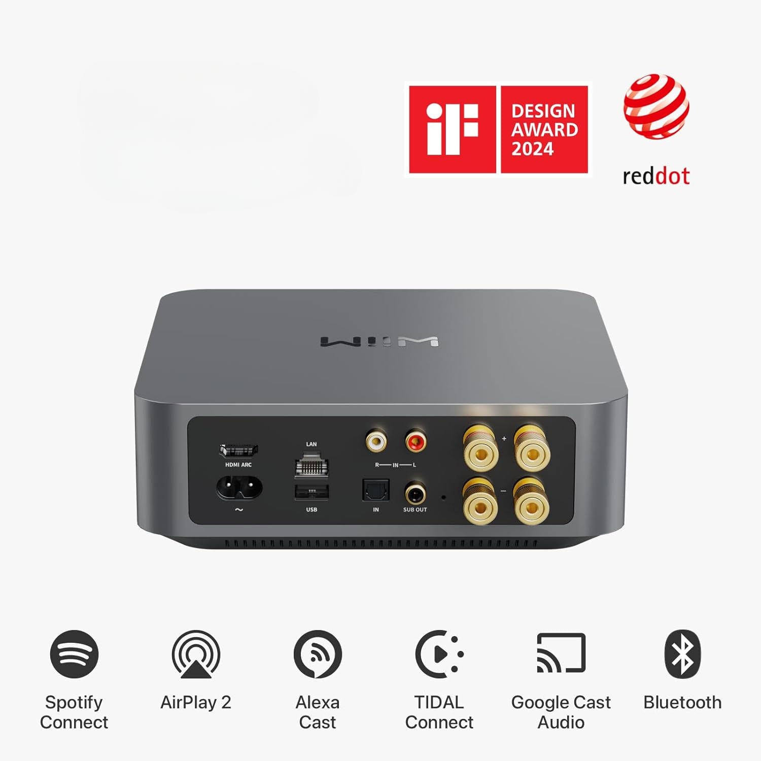 WiiM Amp Stereoförstärkare
