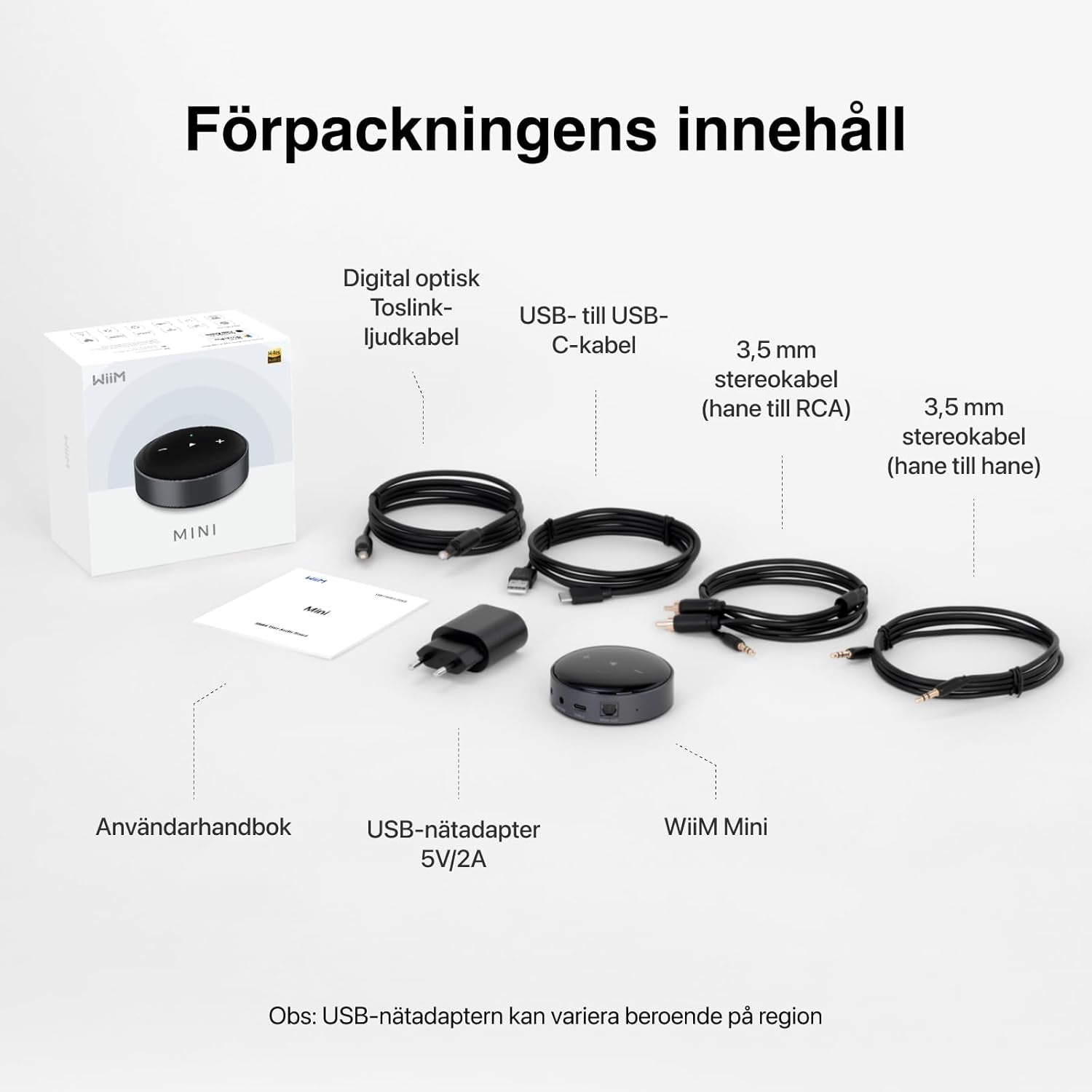 WiiM Mini Musikstreamer