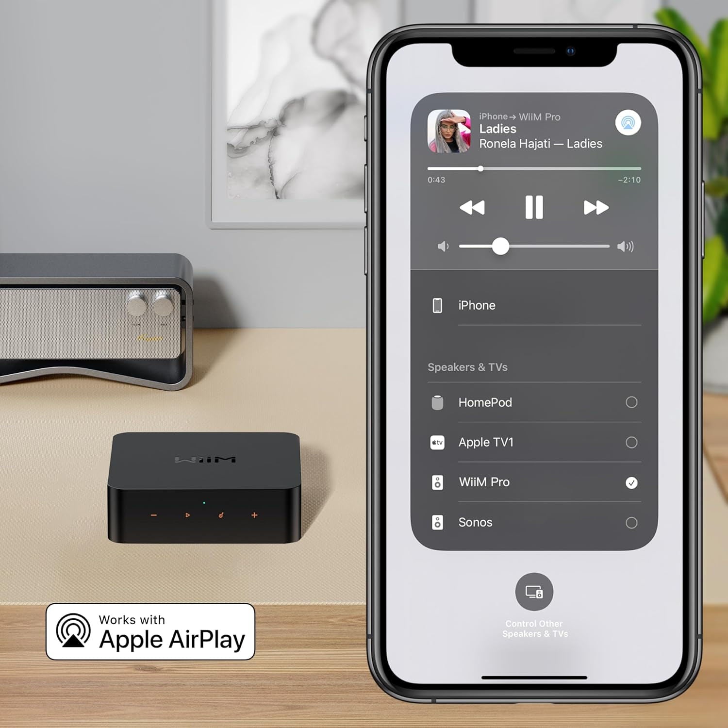 WiiM Pro Plus Musikstreamer