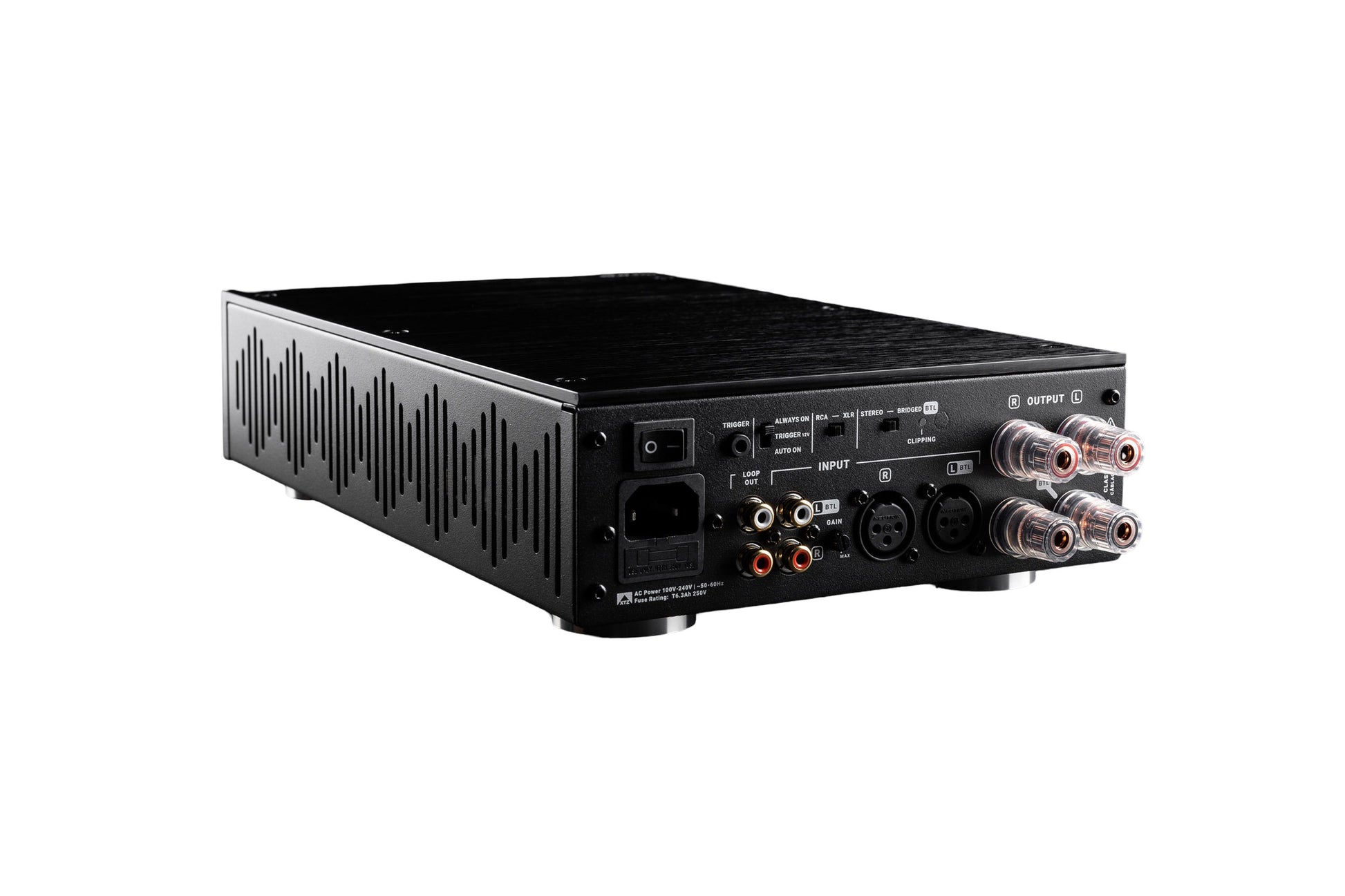 XTZ EDGE A2-400 - Stereo & Monoslutsteg Effektförstärkare Slutsteg