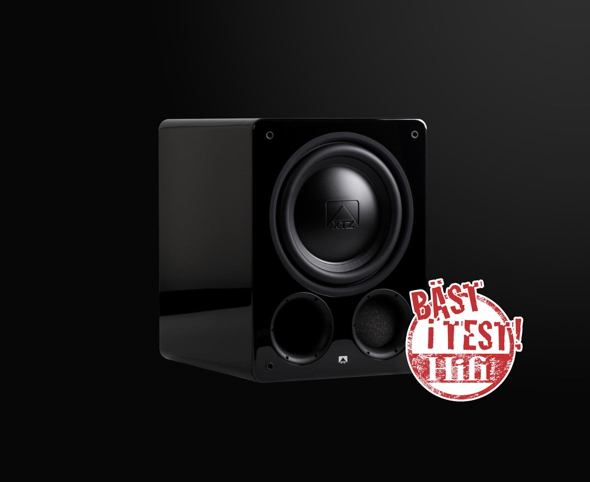 XTZ SUB 10.17 EDGE - Subwoofer Subwoofer Högblank svart