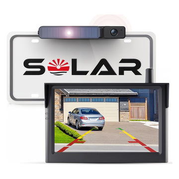 AutoVox Foxpark Solar 3A - Trådlös Backkamera Backkamera