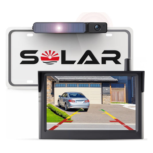 AutoVox Foxpark Solar 3A - Trådlös Backkamera Backkamera