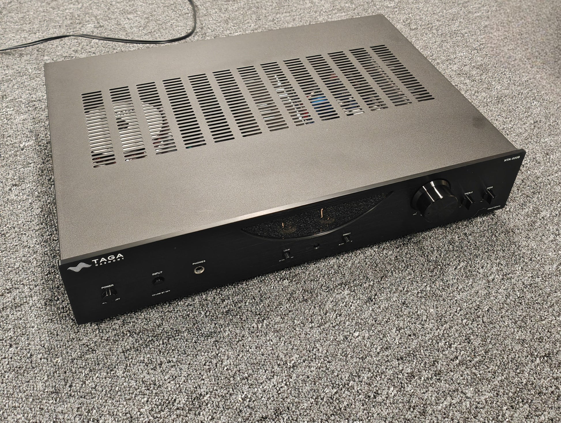 TAGA HTA-600B - Stereoförstärkare Hybrid - DEMO Stereoförstärkare