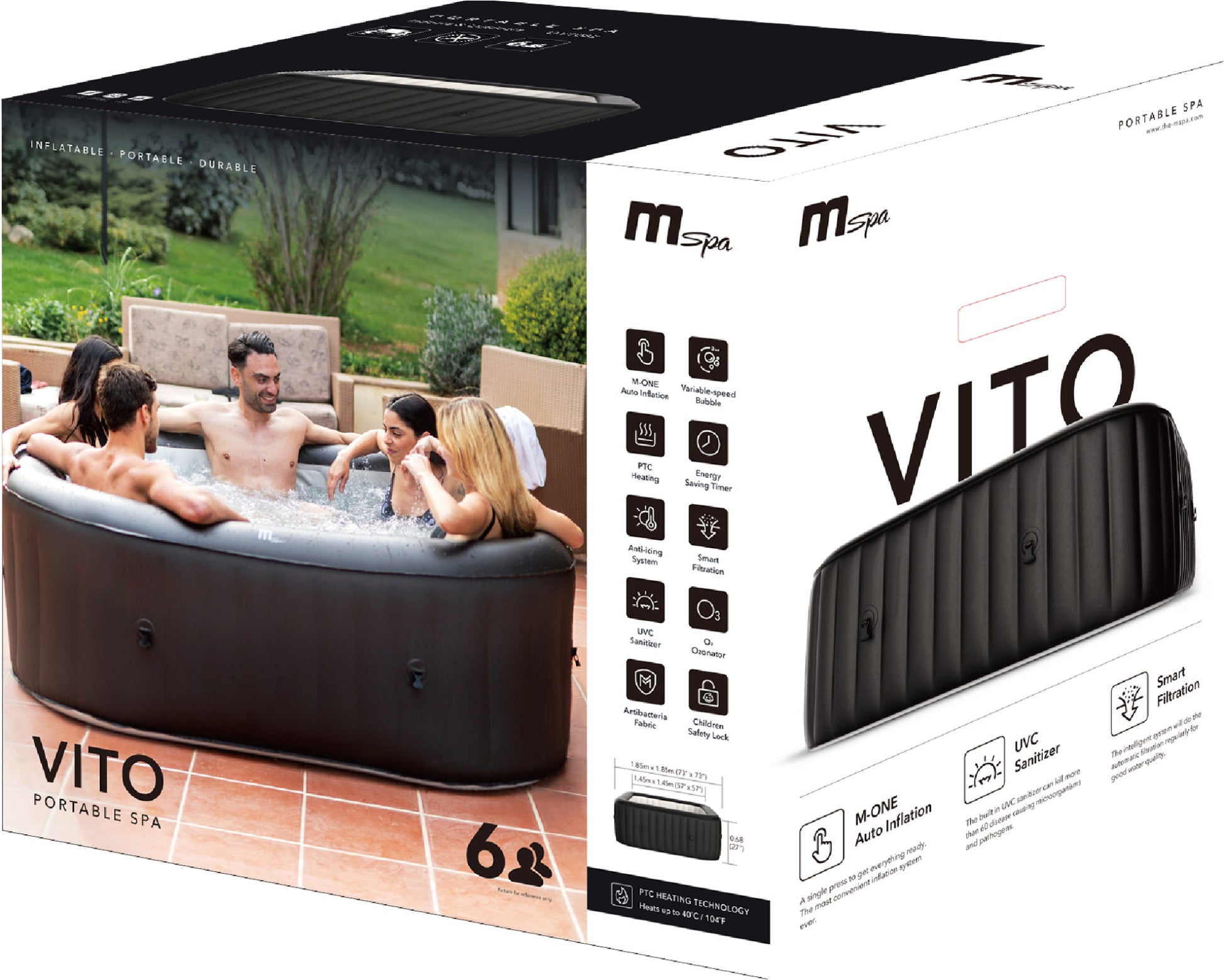 M-Spa Vito Urban U-VT061 spa-bad