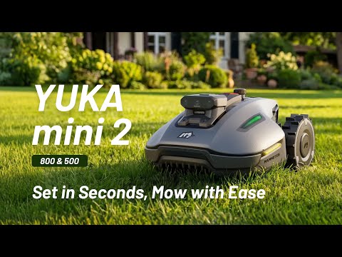 yuka YUKA Mini 2 800 (2026) - Robot Lawn Mower 800m² | Robot lawn mower