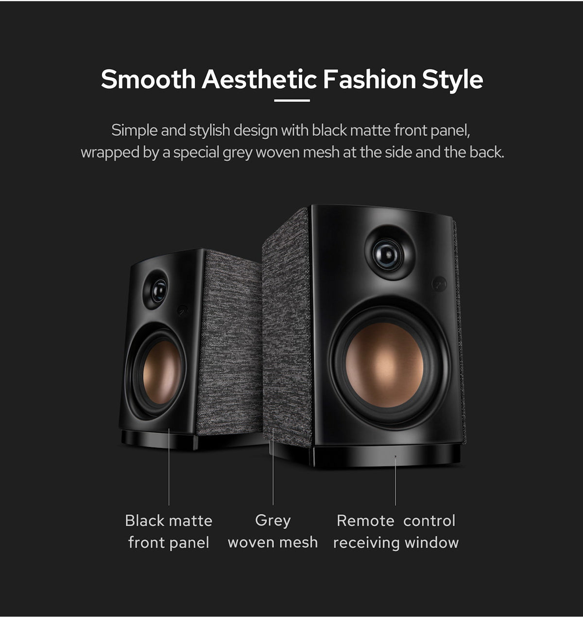 Remote Control Swans Swans OS-10 - Active speakers with remote control