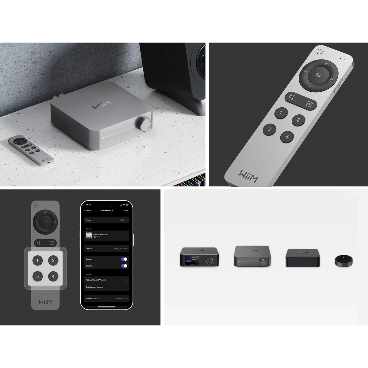 WiiM Remote 2 - Fjärrkontroll Fjärrkontroll