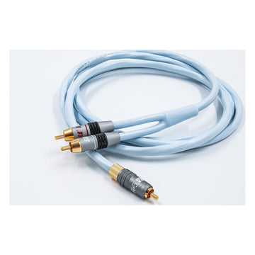 Supra Y-Link 2RCA - 1RCA Analog RCA-kabel 1 Meter Blå