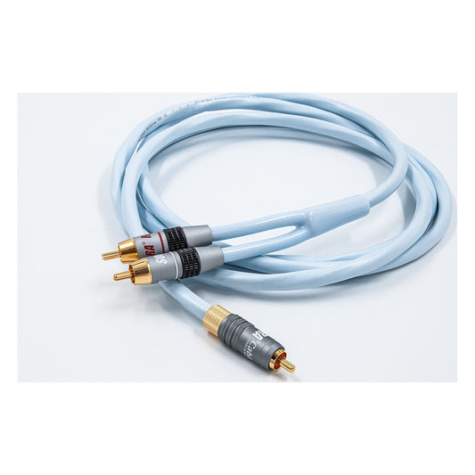 Supra Y-Link 2RCA - 1RCA Analog RCA-kabel 1 Meter Blå